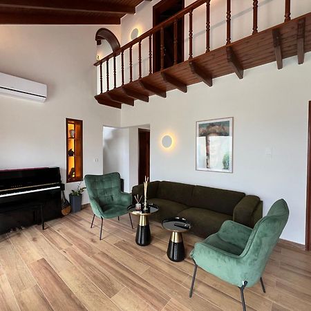 Chania Living Stories Villa With Piano Bagian luar foto