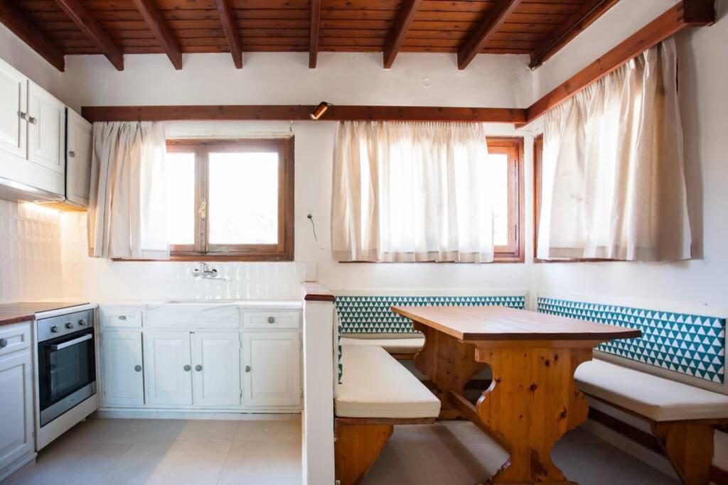 Chania Living Stories Villa With Piano Bagian luar foto