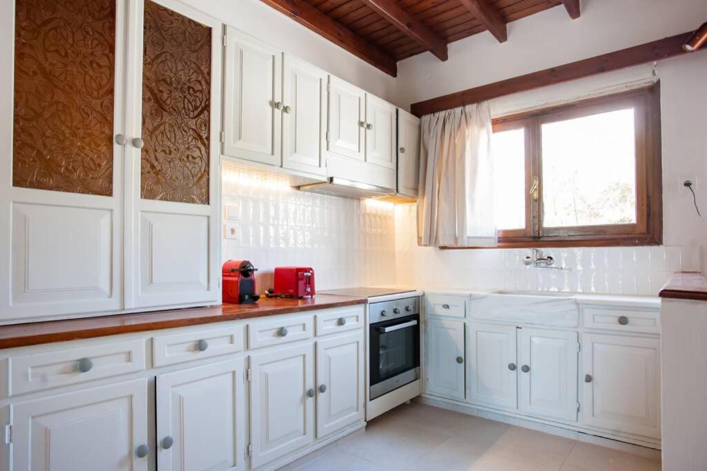 Chania Living Stories Villa With Piano Bagian luar foto
