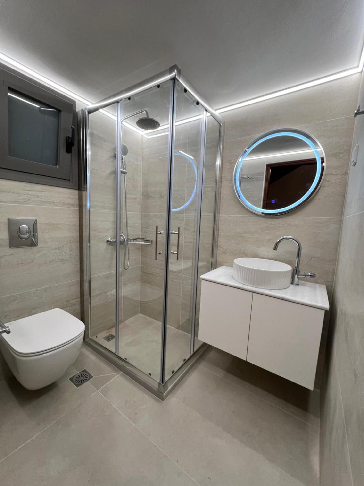 Chania Living Stories Villa With Piano Bagian luar foto